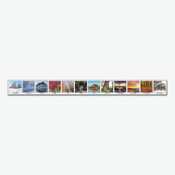 House of Doolittle™ Earthscapes Scenic Desk Pad Calendar, Scenic Photos, 22 X 17, White Sheets, Black Binding-corners,12-month (jan-dec): 2022 freeshipping - TVN Wholesale
